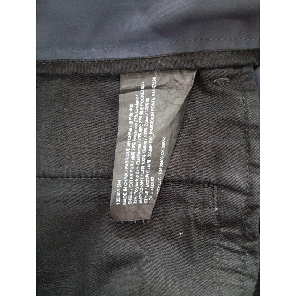 Men's Theory Gray Dress Pants Lot Of 2 Gray Sz 34 (2601)